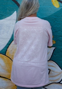 Blessed Is She Pink Blossom Tshirt