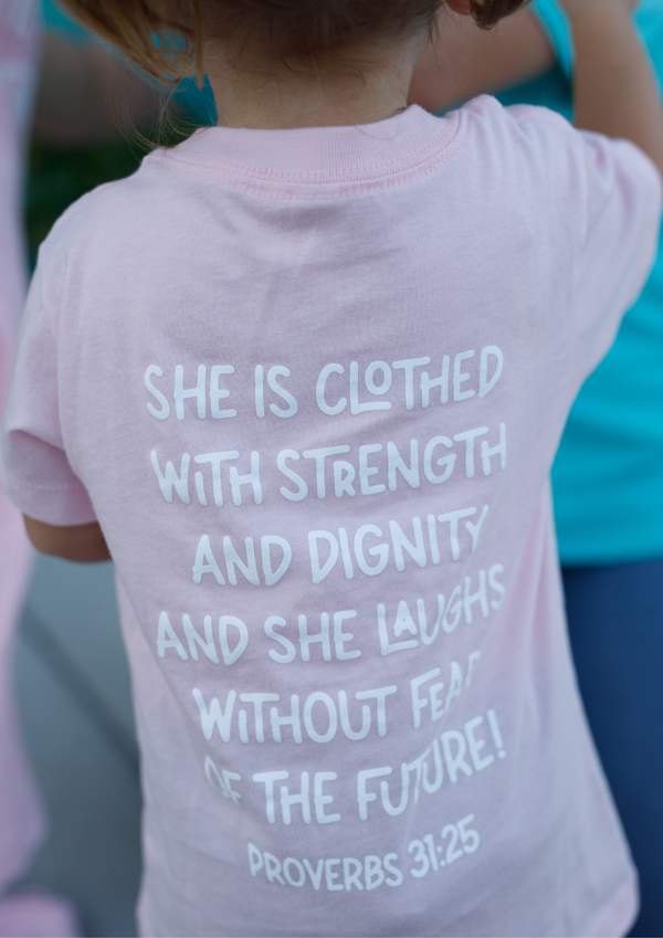 She is Clothed Pink Toddler