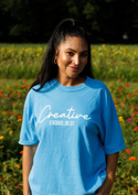 Created To Create Carribean Blue Tshirt