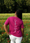 Created To Create Boysenberry Tshirt