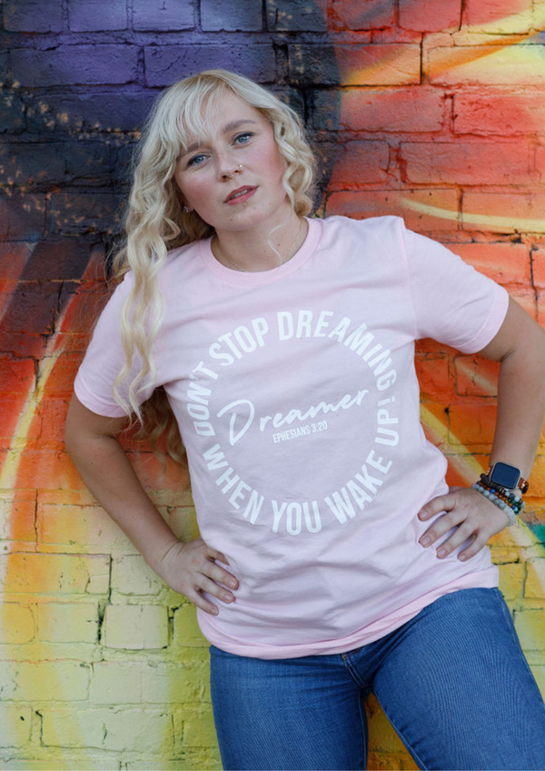 Dreamer Pink Tshirt