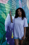 Growth Over Comfort Orchid Color Tshirt
