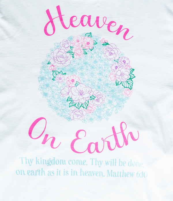 Heaven On Earth White Sweatshirt